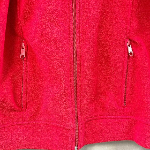 Disneyland‎ Resort Fleece Jacket Womens Medium Mickey Mouse Classic Embroidered - Picture 3 of 8